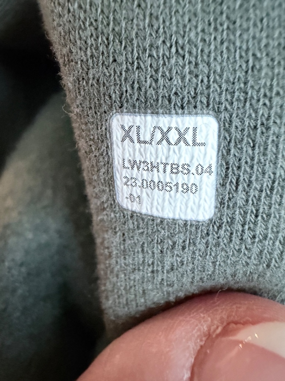 Lululemon Scuba Oversized Funnel-Neck Half Zip Long Dark Forest Gold XL/XXL - Picture 9 of 9